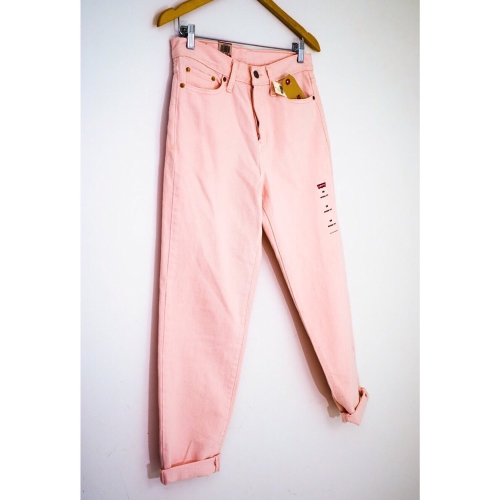 Pink Levi’s Jeans Wedgie Fit High Waisted - Picture 2 of 6